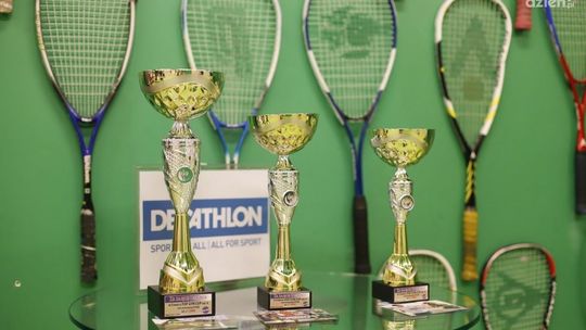 Leon Krysiak najlepszym zawodnikiem Squash POP GYM CUP