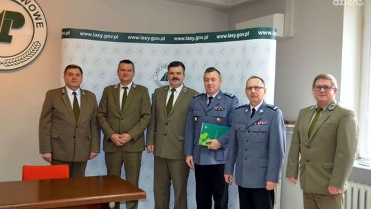 Leśnicy będą współpracować z policją