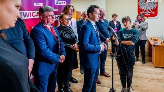 Lewica połączona - koniec SLD i Wiosny.