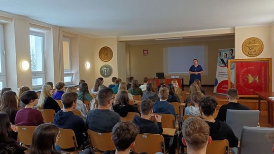 Licealiści uczyli się o epilepsji