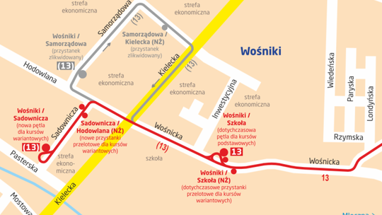 Linia 13 pojedzie inaczej. Na wniosek pasażerów Linia 13 pojedzie inaczej. Na wniosek pasażerów