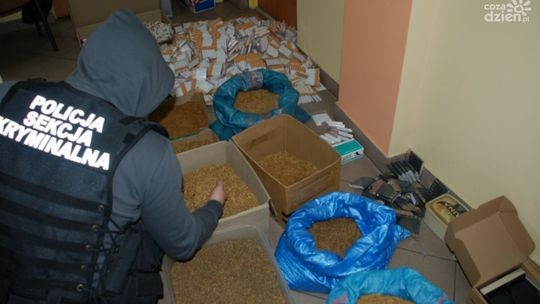 Lipsko. Nielegalny tytoń i alkohol w rękach policji