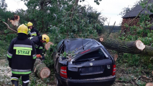 Lipsko. Ponad 20 interwencji strażaków 