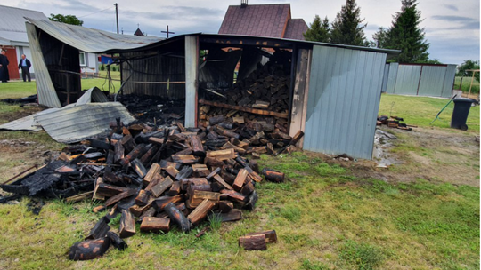 Lipsko. Śmiertelny pożar w Jaworskiej Woli 