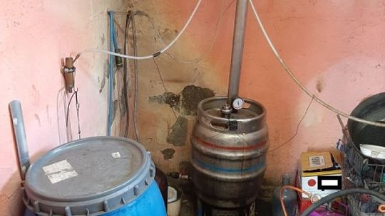 Lipsko. Zlikwidowana nielegalna wytwórnia alkoholu