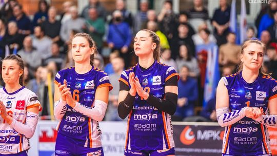 ŁKS Commercecon Łódź nie pozostawił E.Leclerc Moya Radomce Radom złudzeń i prowadzi 1:0