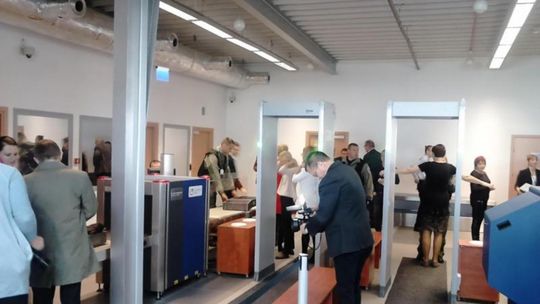 Lotnisko w Radomiu. Kontrola graniczna Schengen
