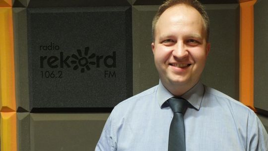 Łukasz Białczak - rozmowa w studiu lokalnym Radia Rekord