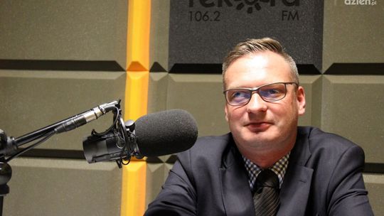Łukasz Bińkowski - rozmowa w studiu lokalnym Radia Rekord