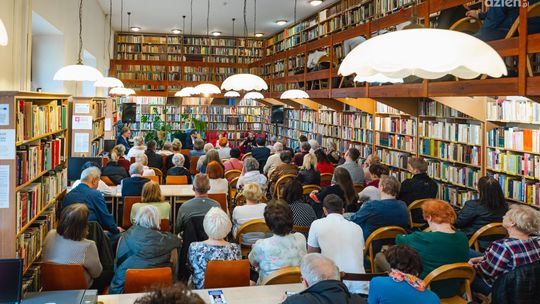 Łukasz Orbitowski gościem biblioteki