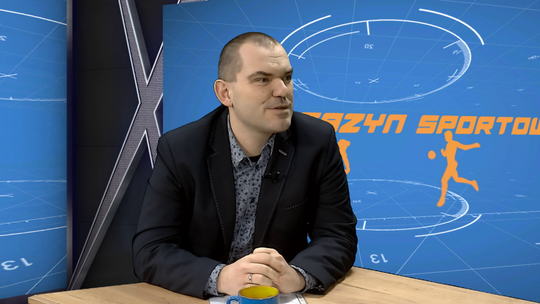 Magazyn Sportowy - 08.02.21. Michał Podlewski (MOSiR): - Wkrótce ruszą prace przy wzmocnieniu podłoża pod trybunami stadionu przy Struga