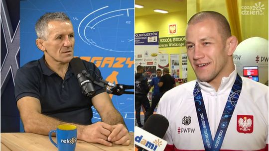 Magazyn Sportowy - 18.10.21. Włodzimierz Zawadzki i Arkadiusz Kułynycz (Olimpijczyk Radom)