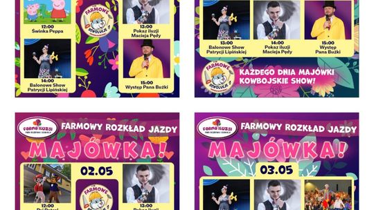 Majówka na Farmie Iluzji 