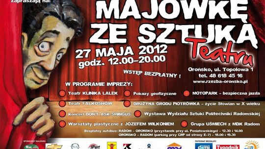 Majówka ze sztuką teatru w Orońsku
