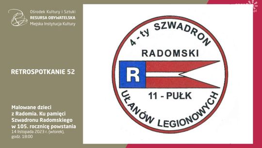 "Malowane dzieci z Radomia". Retrospotkanie w Resursie.