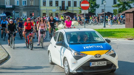 Mapa wyprawy rowerowej Co Za Jazda! do gminy Policzna Mapa wyprawy rowerowej Co Za Jazda! do gminy Policzna