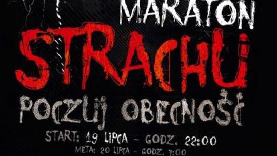 Maraton Strachu 19 lipca - WYNIKI