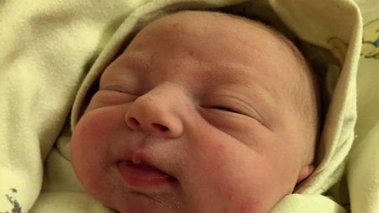 Marcin Dąbrowski - dumny tata!