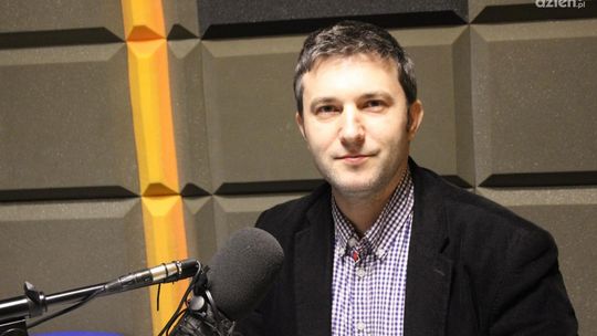 Marcin Genca - rozmowa w studiu lokalnym Radia Rekord