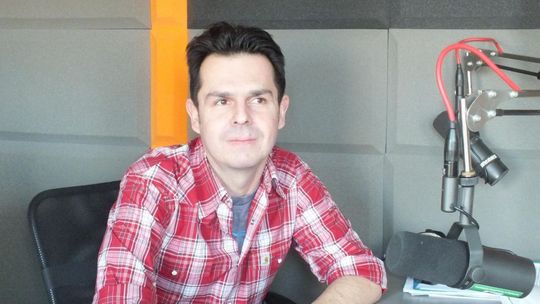 Marcin Kępa - rozmowa w studiu lokalnym Radia Rekord