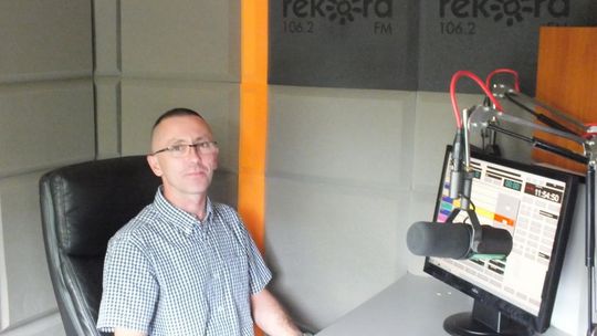 Marcin Suwała - rozmowa w studiu lokalnym Radia Rekord