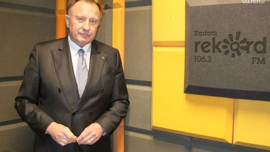 Marek Goliszewski - rozmowa w studiu lokalnym Radia Rekord