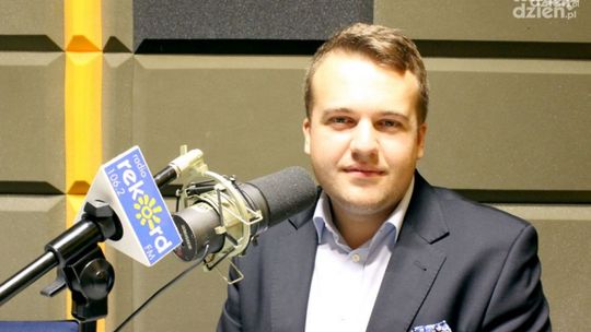 Marek Materek - rozmowa w studiu lokalnym Radia Rekord