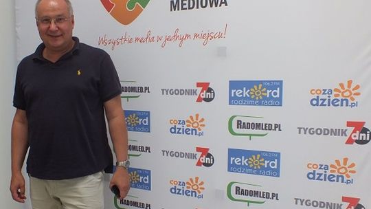 Marek WIKIŃSKI - rozmowa w studiu lokalnym Radia Rekord