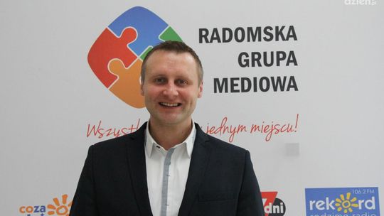 Mariusz Mróz - rozmowa w studiu lokalnym Radia Rekord