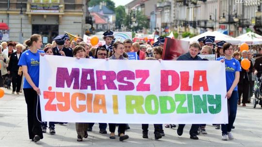 Marsz dla życia - utrudnienia w ruchu