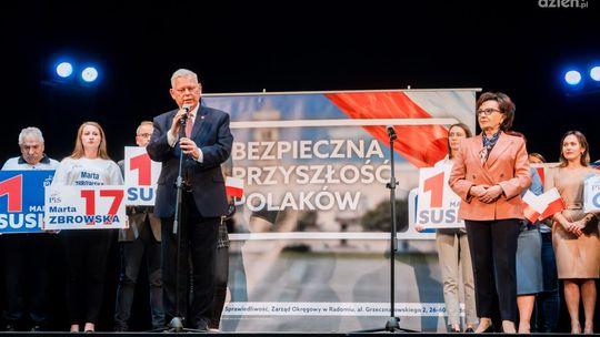 Marszałek sejmu z wizytą w Radomiu