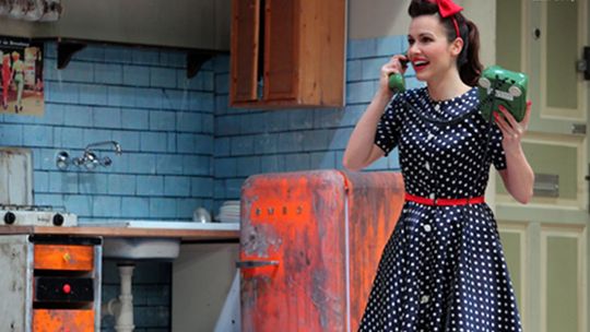 Marta Żmuda - Trzebiatowska w "Przez park na bosaka"