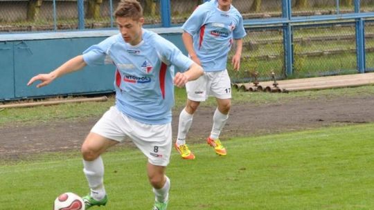 Mateusz Dziubek na treningu Broni