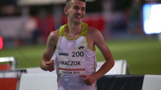 Mateusz Kaczor z pierwszym medalem lekkoatletycznych 95. PZLA Mistrzostw Polski Seniorów dla Radomia! 