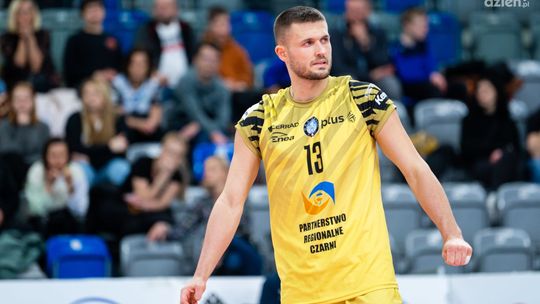 Mateusz Masłowski, libero Czarnych: - Jest mi trochę głupio