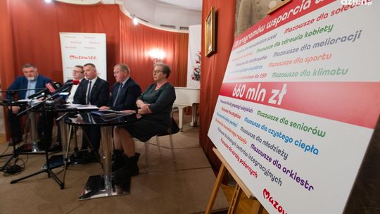 Mazowsze. Co w przyszłorocznym budżecie?