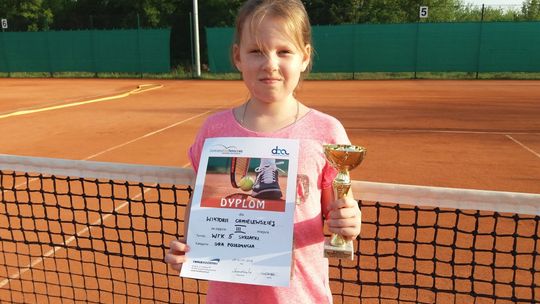 Medal Wiktorii Chmielewskiej na turnieju skrzatów