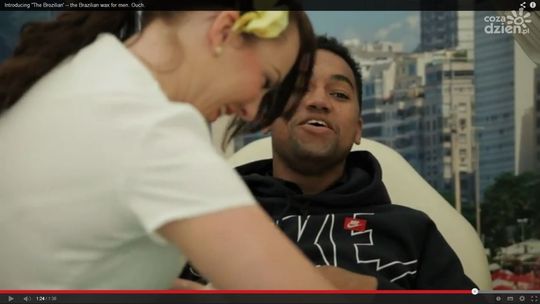 Męska brazylijska depilacja? Może ktoś lubi...