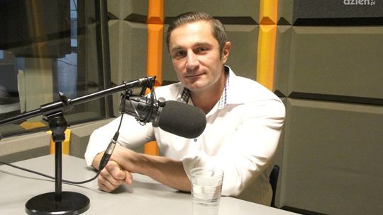 Michał Gądek - rozmowa w studiu lokalnym Radia Rekord