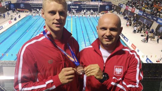 Michał Golus, pływak Wodnika Radom, trzeci na świecie!