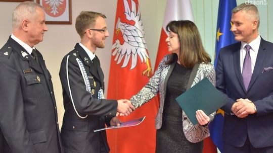 Michał Kupidura - bohaterski strażak z Kazanowa