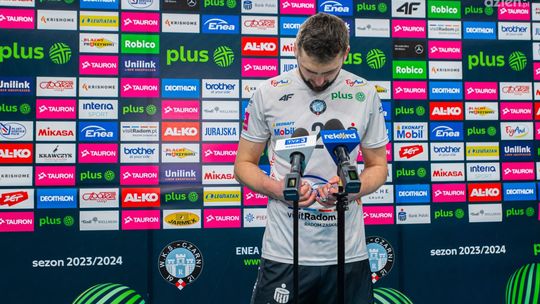 Michał Ostrowski, środkowy Enei Czarnych Radom: - To jedna z gorszych chwil w moim życiu