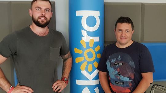 Michał Zdybiewski i Emil Tyszko - Rozmowa w studiu lokalnym Radia Rekord