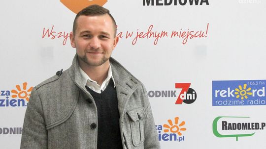 Michał Żeromiński - rozmowa w studiu lokalnym Radia Rekord