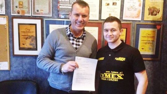 Michał Żeromiński w Tymex Boxing Promotion