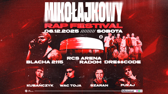 Mikołajkowy Rap Festival w Radomskim Centrum Sportu