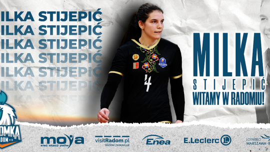 Milka Stijepić nową siatkarką Moya Radomki Radom