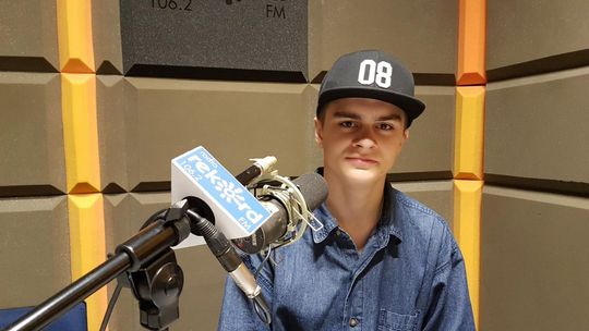 Miłosz Chała - rozmowa w studiu lokalnym Radia Rekord