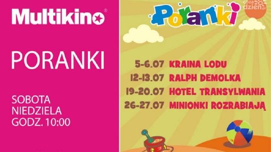 Minionki Rozrabiają- poranki dla małych kinomanów