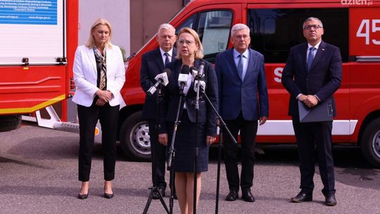 Minister klimatu wręczyła promesy dla OSP